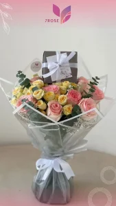 roses bouqet 15