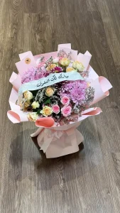 roses bouqet 34