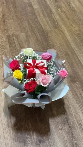 roses bouqet 48